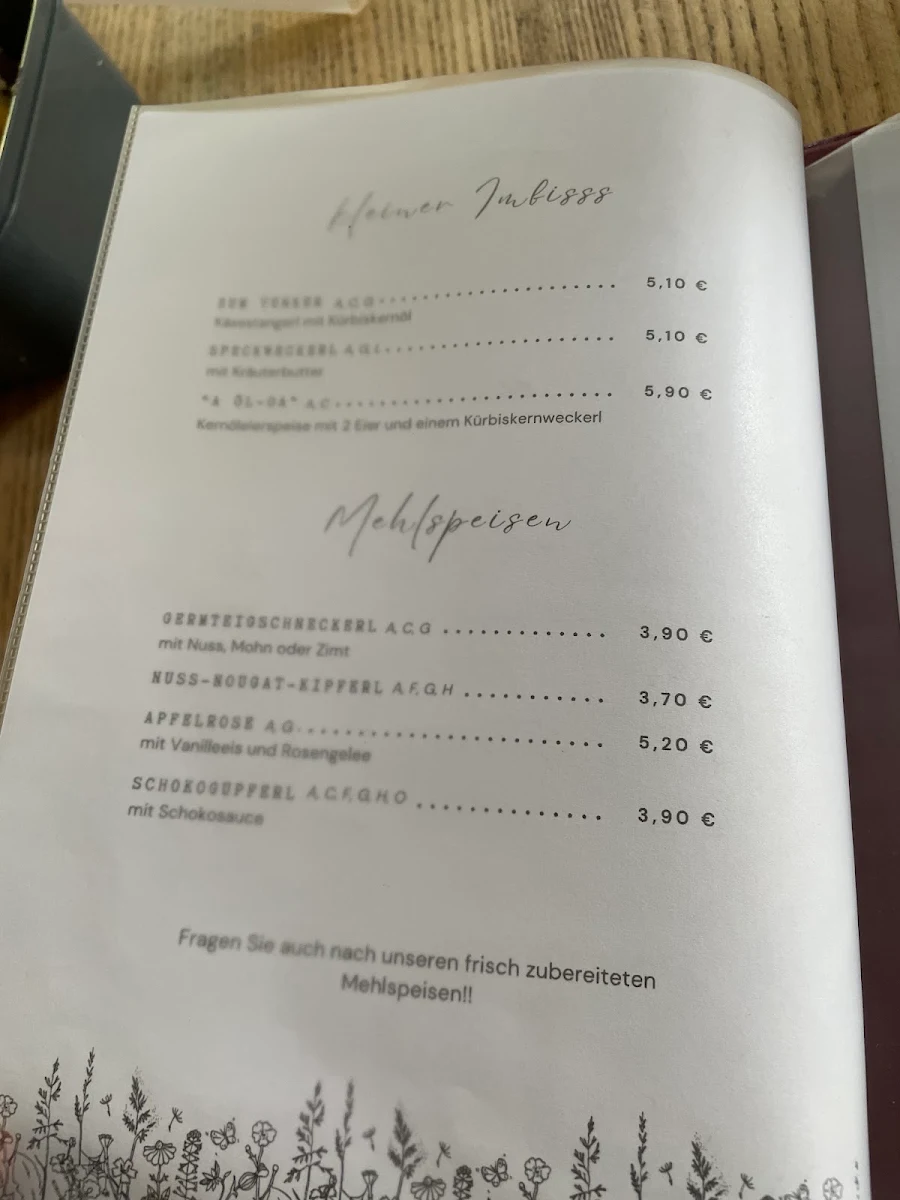 Speisekarte photo 3