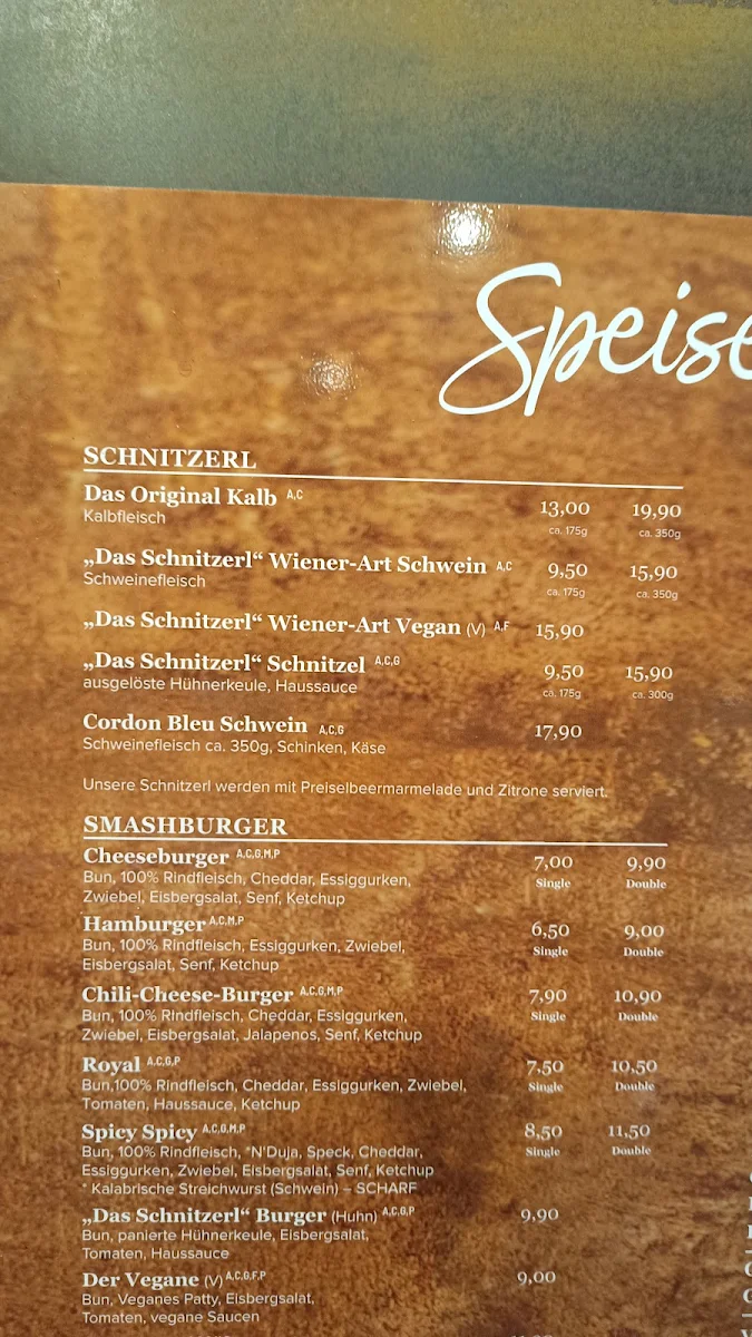 Speisekarte photo 5