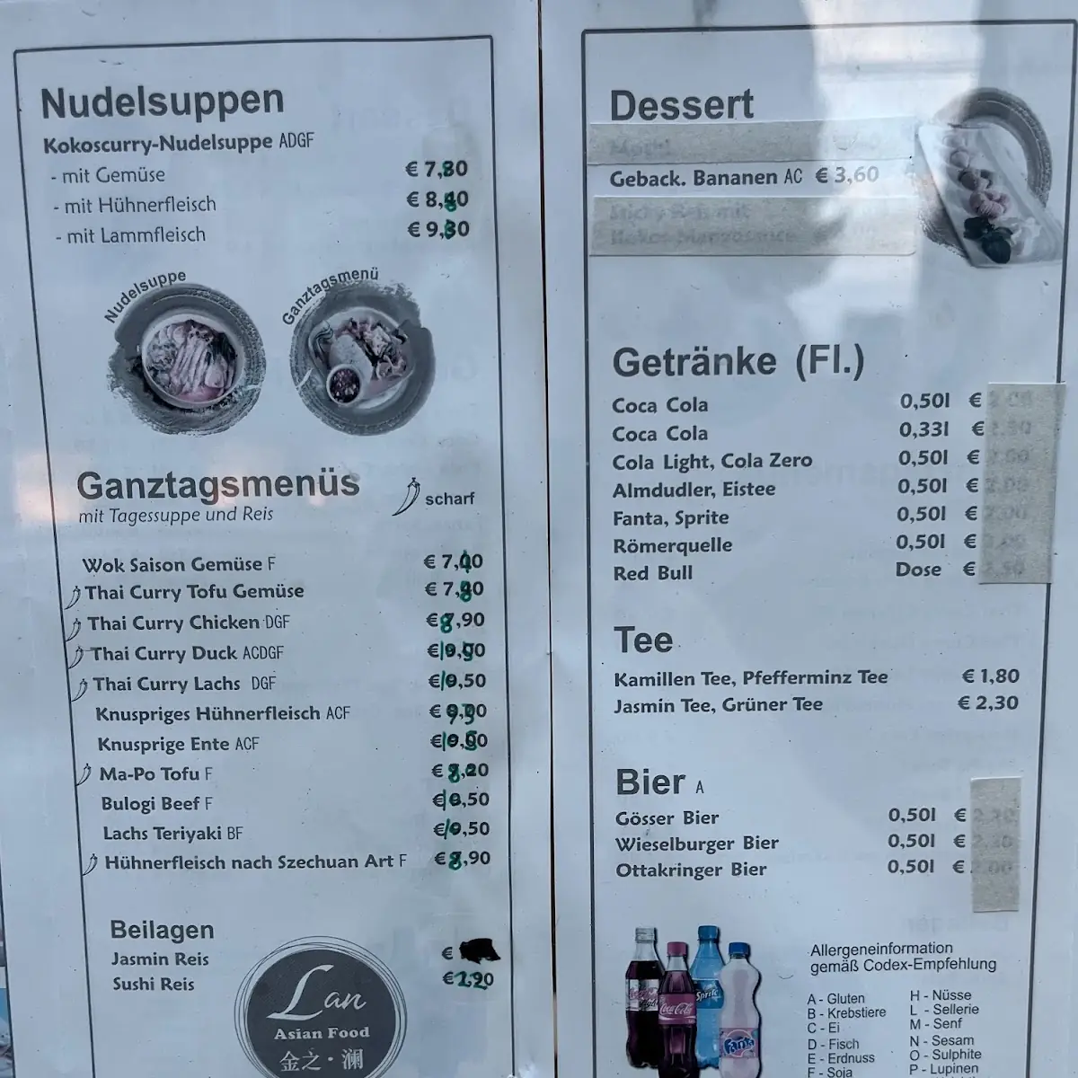 Speisekarte photo 3