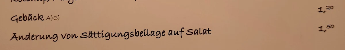 Speisekarte photo 9