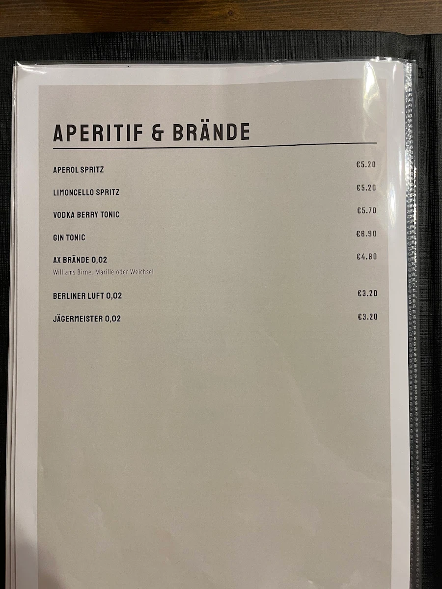 Speisekarte photo 4