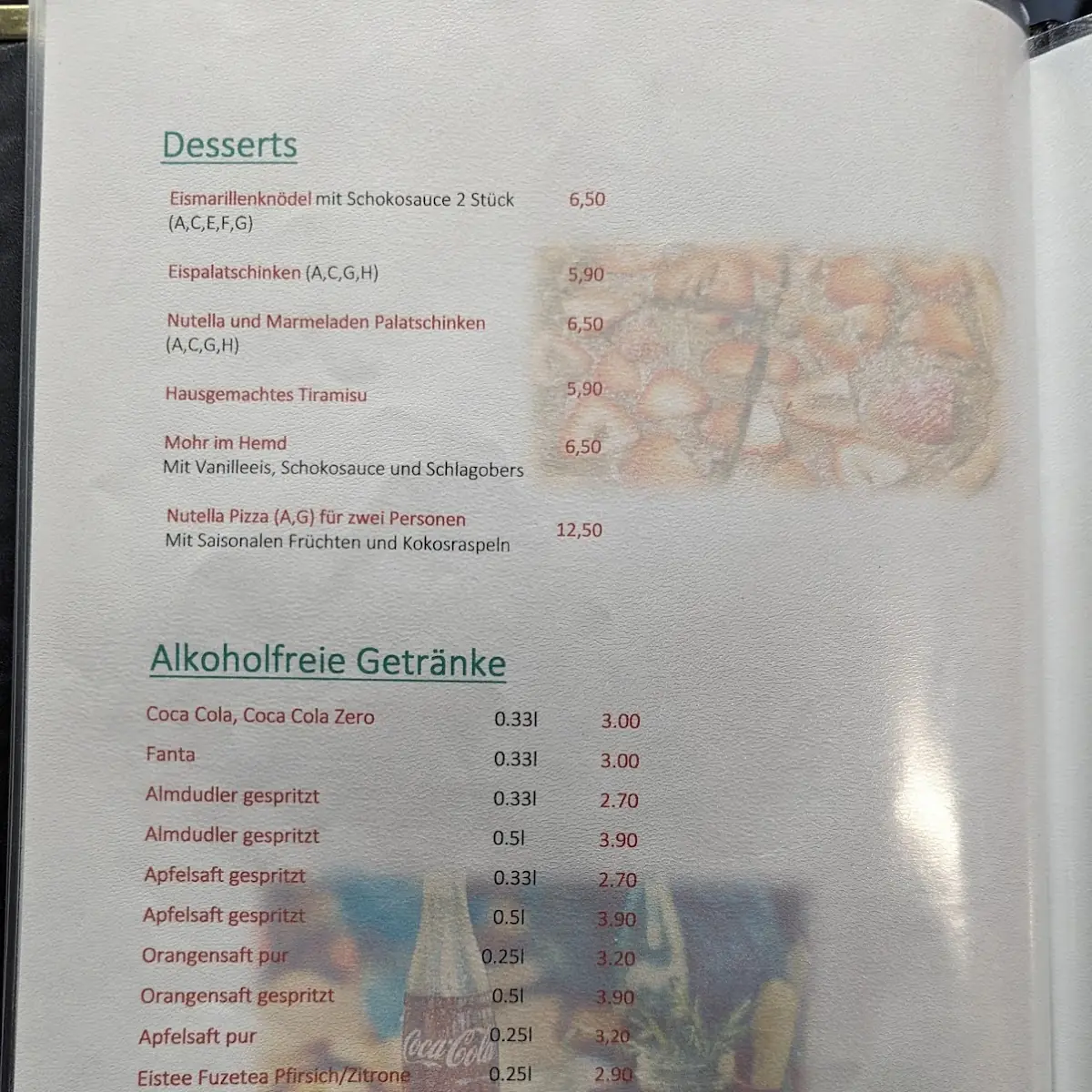 Speisekarte photo 5