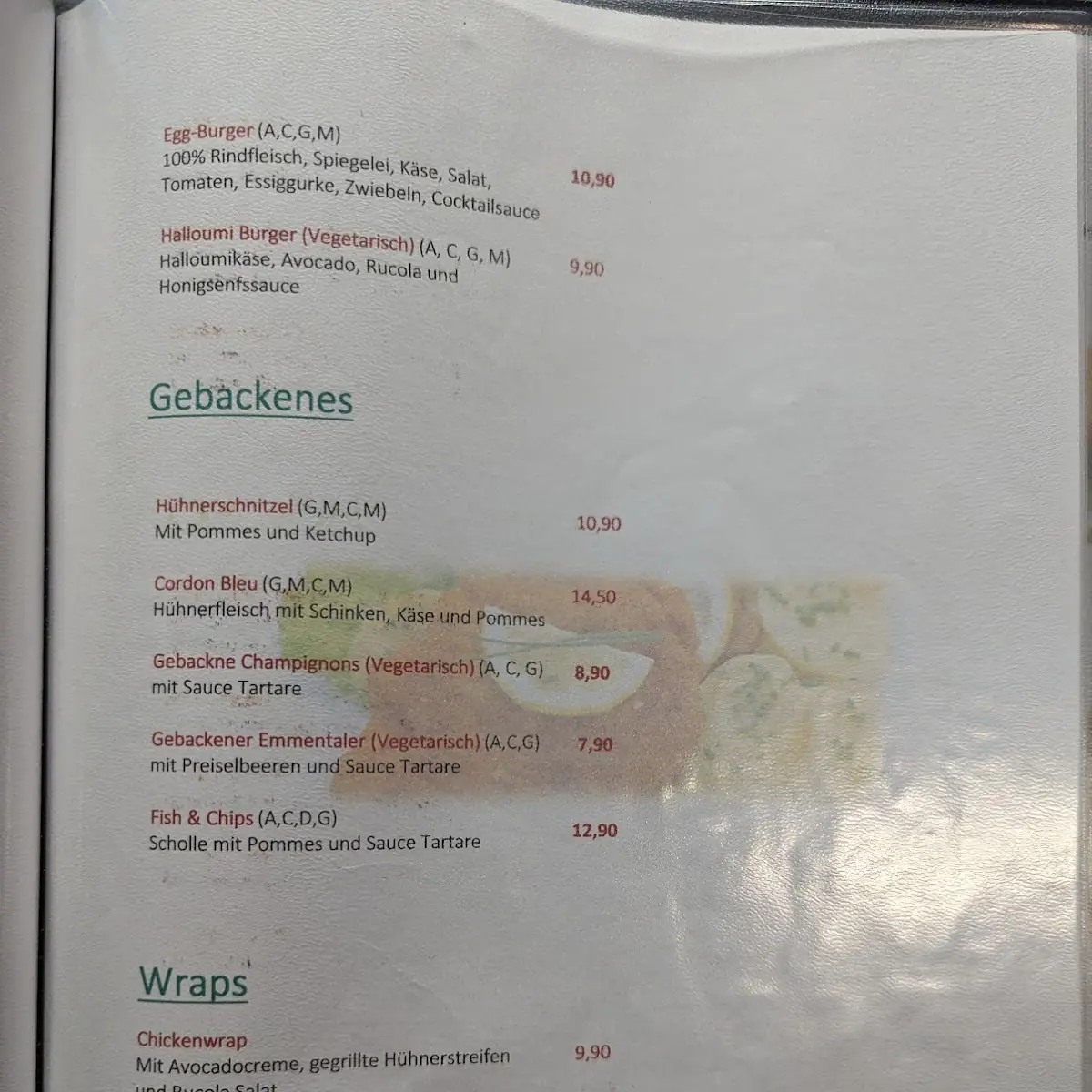 Speisekarte photo 8