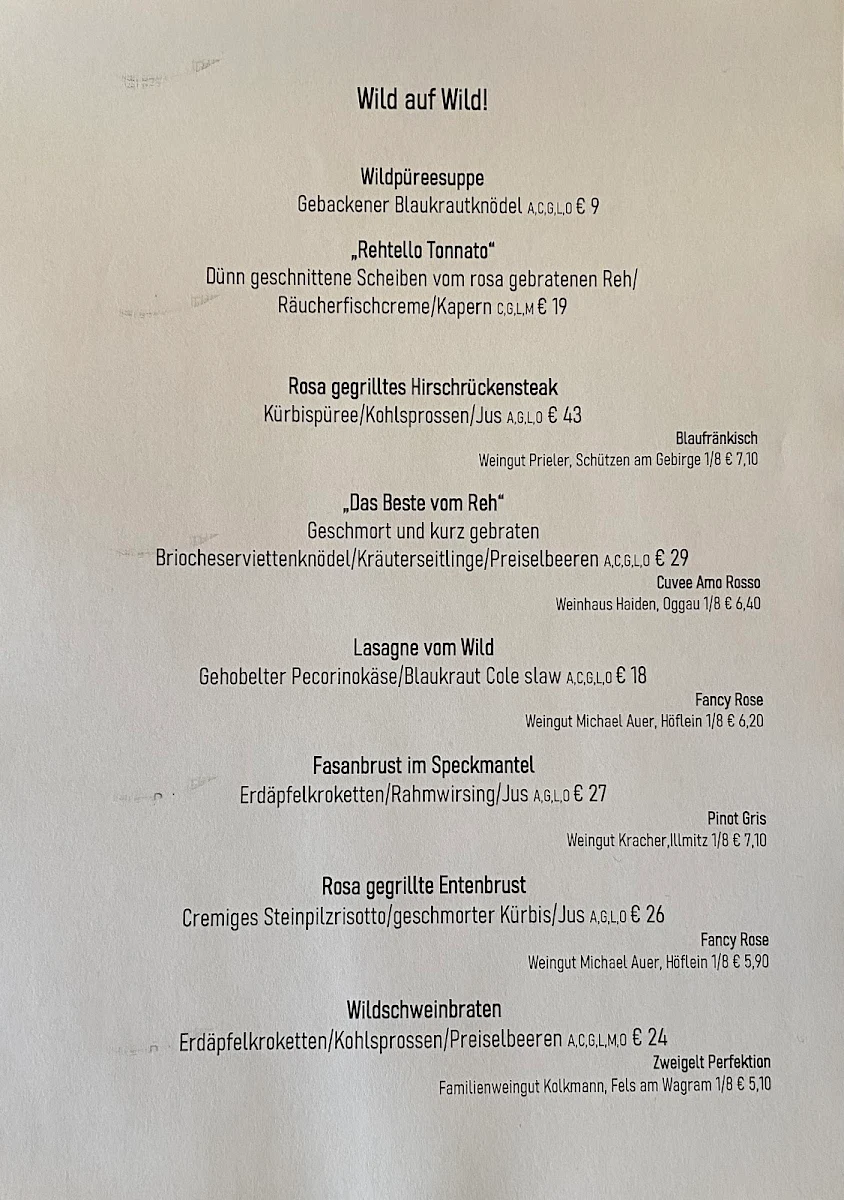 Speisekarte photo 2