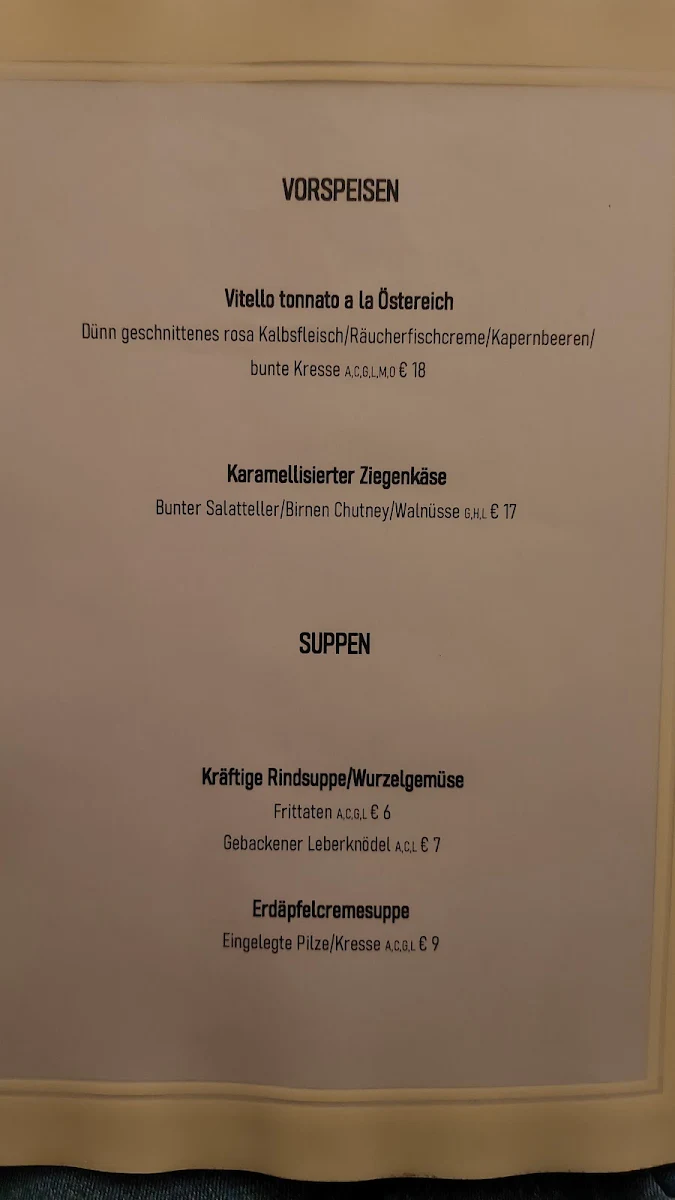 Speisekarte photo 5
