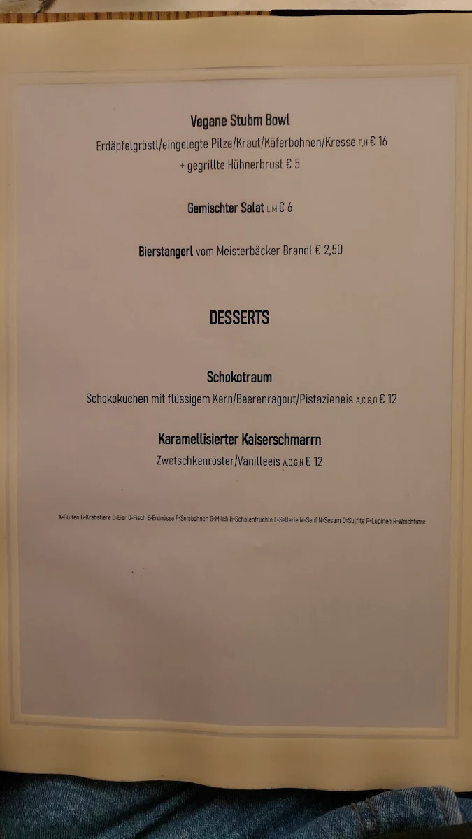 Speisekarte photo 6