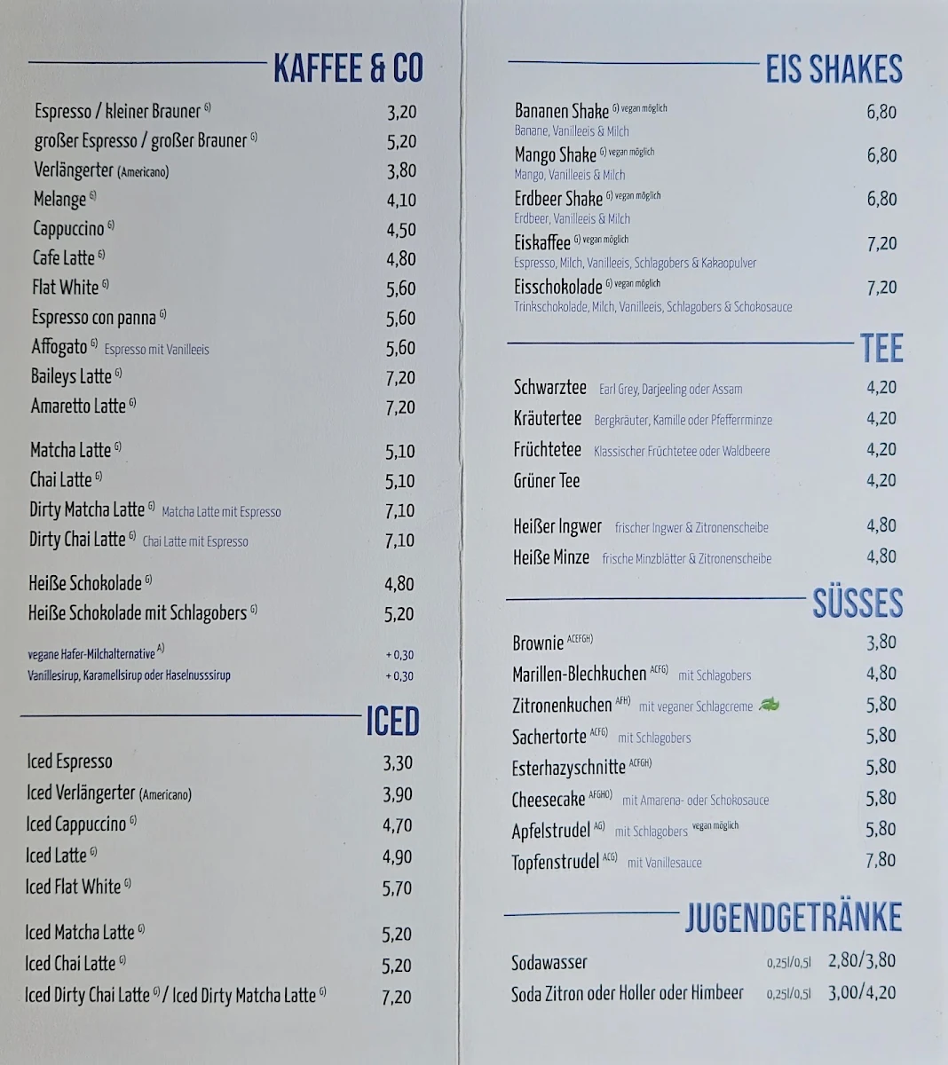 Speisekarte photo 1