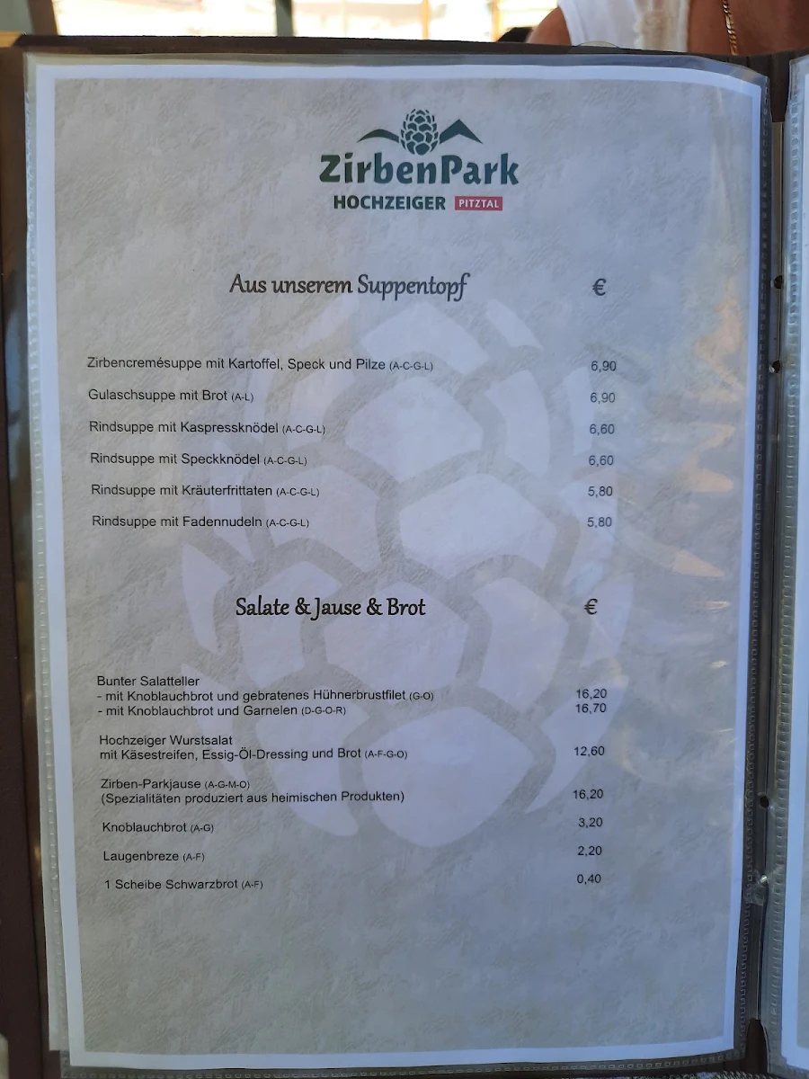 Speisekarte photo 1
