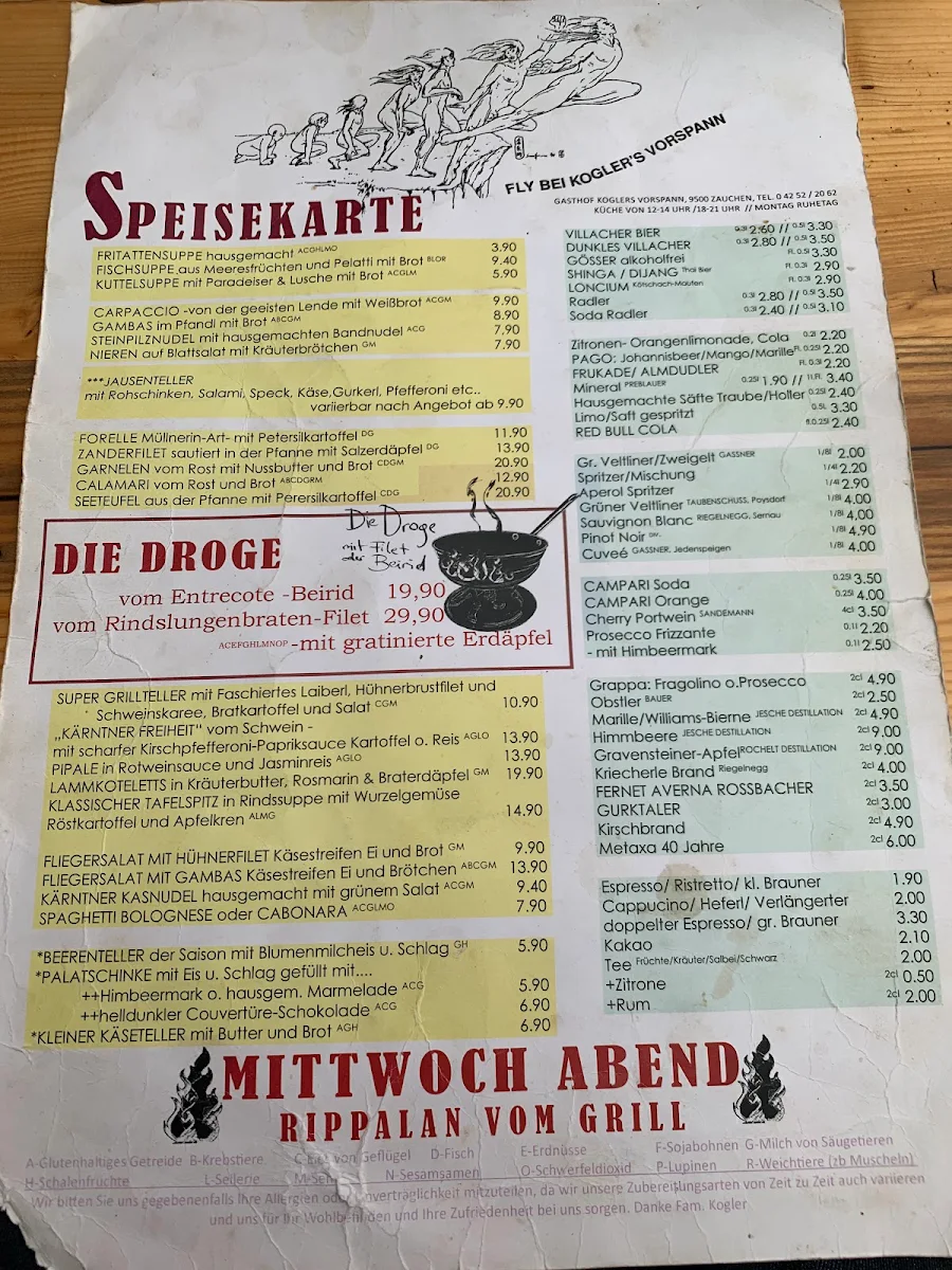 Speisekarte photo 3