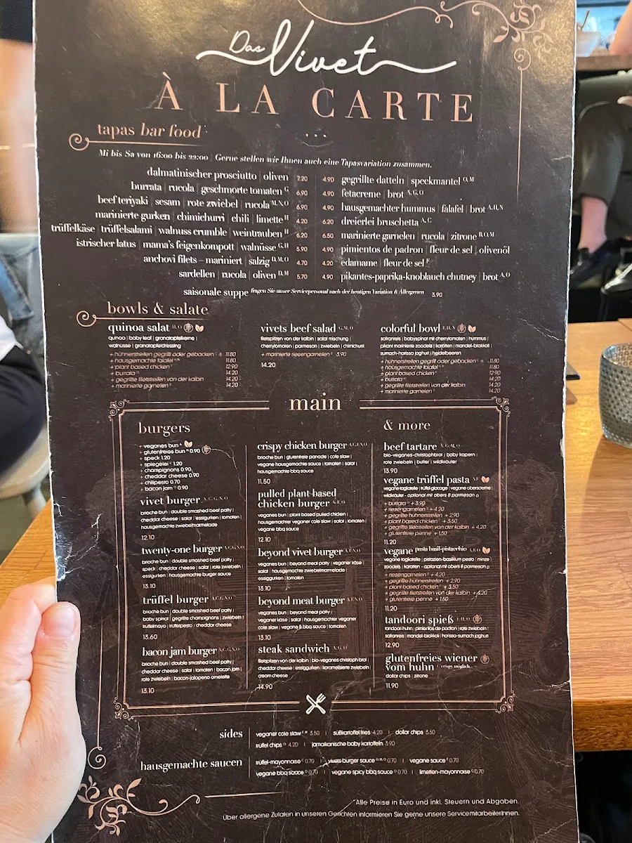 Speisekarte photo 1