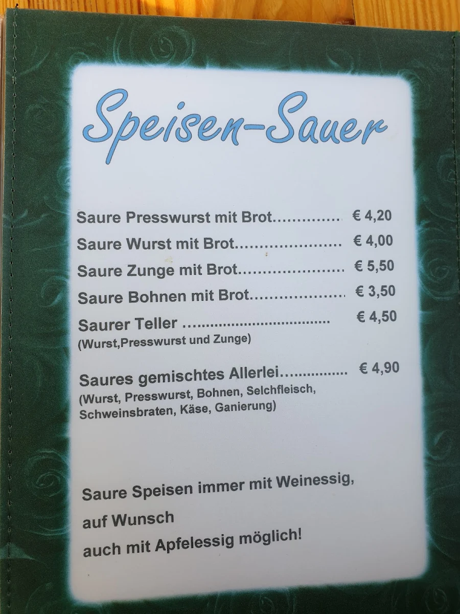 Speisekarte photo 2