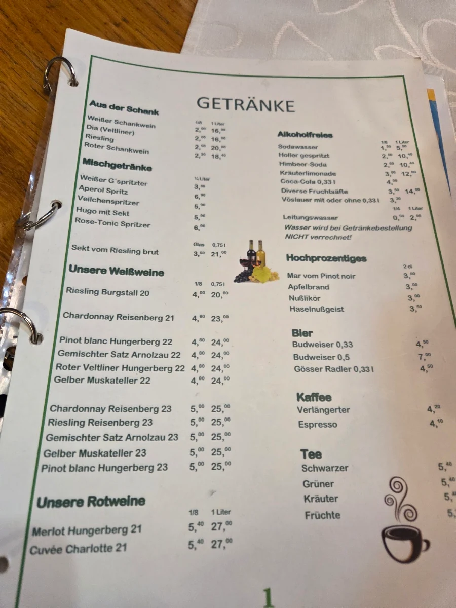 Speisekarte photo 3