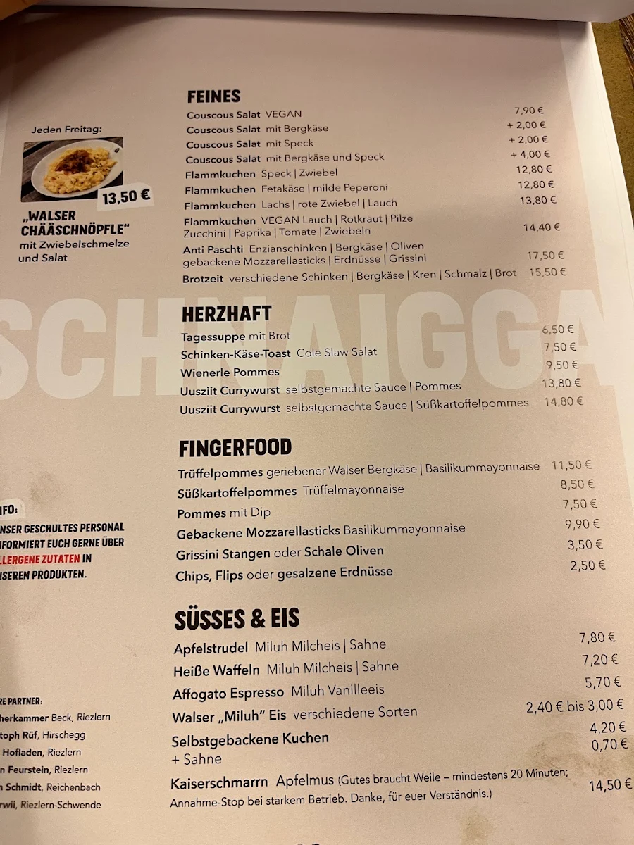 Speisekarte photo 1