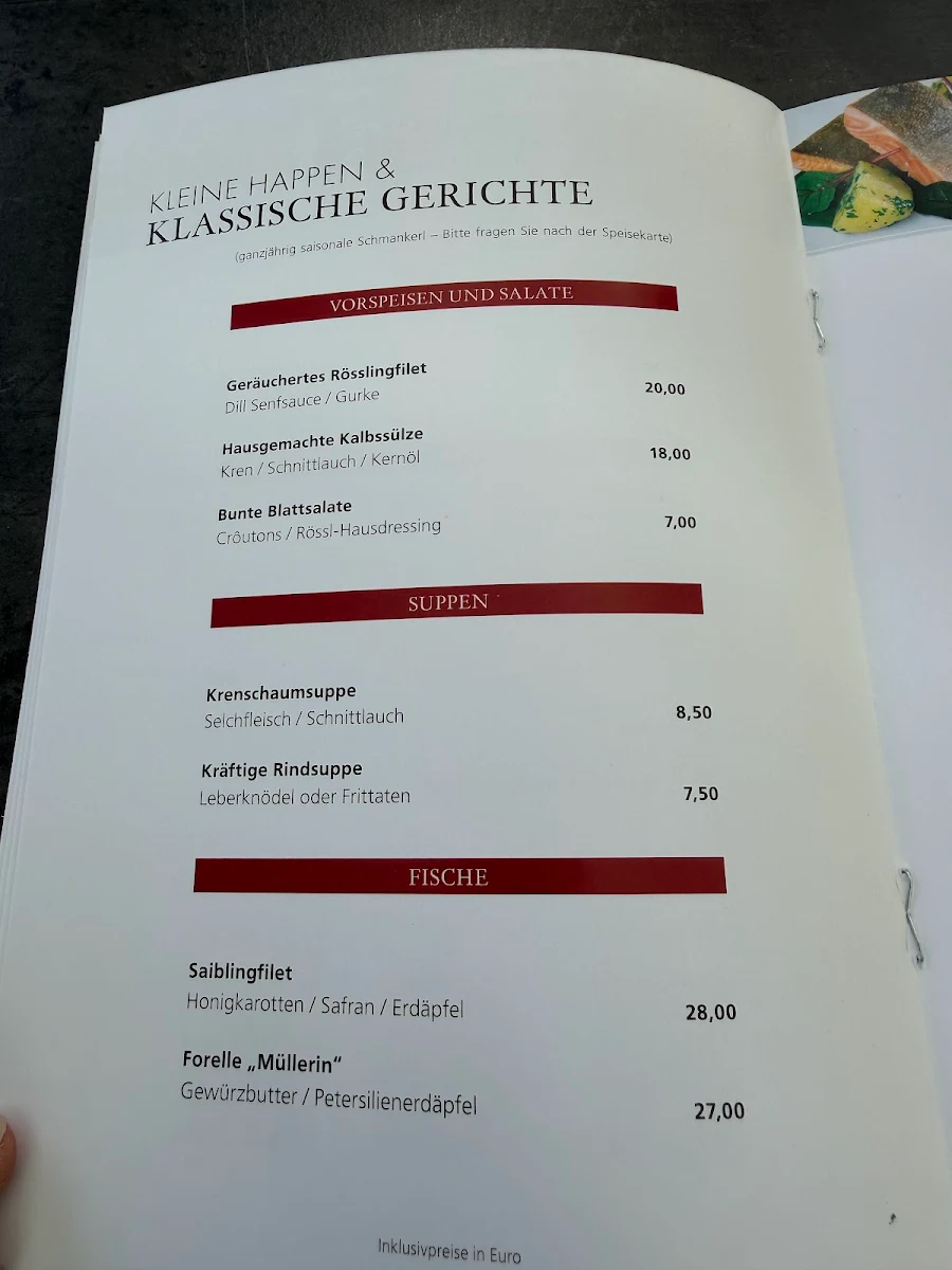 Speisekarte photo 1