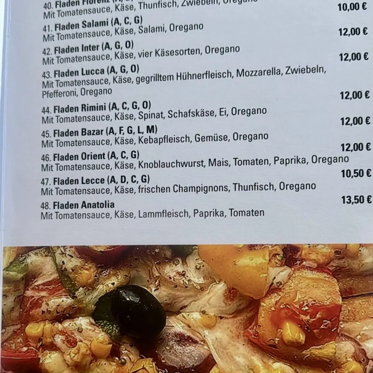 Speisekarte photo 1