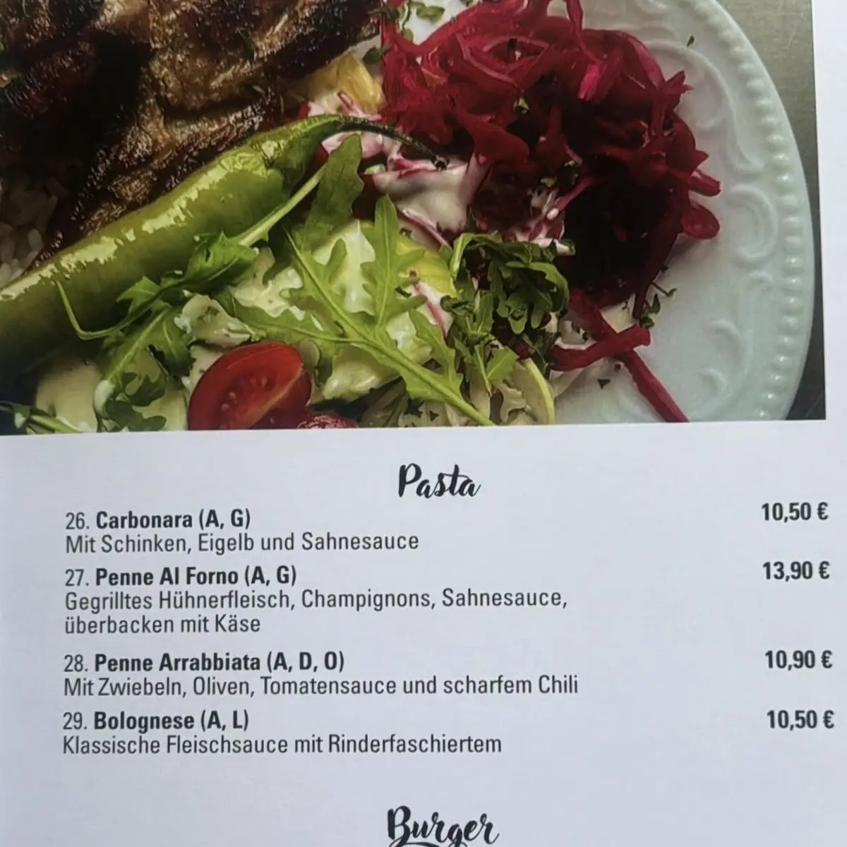 Speisekarte photo 6