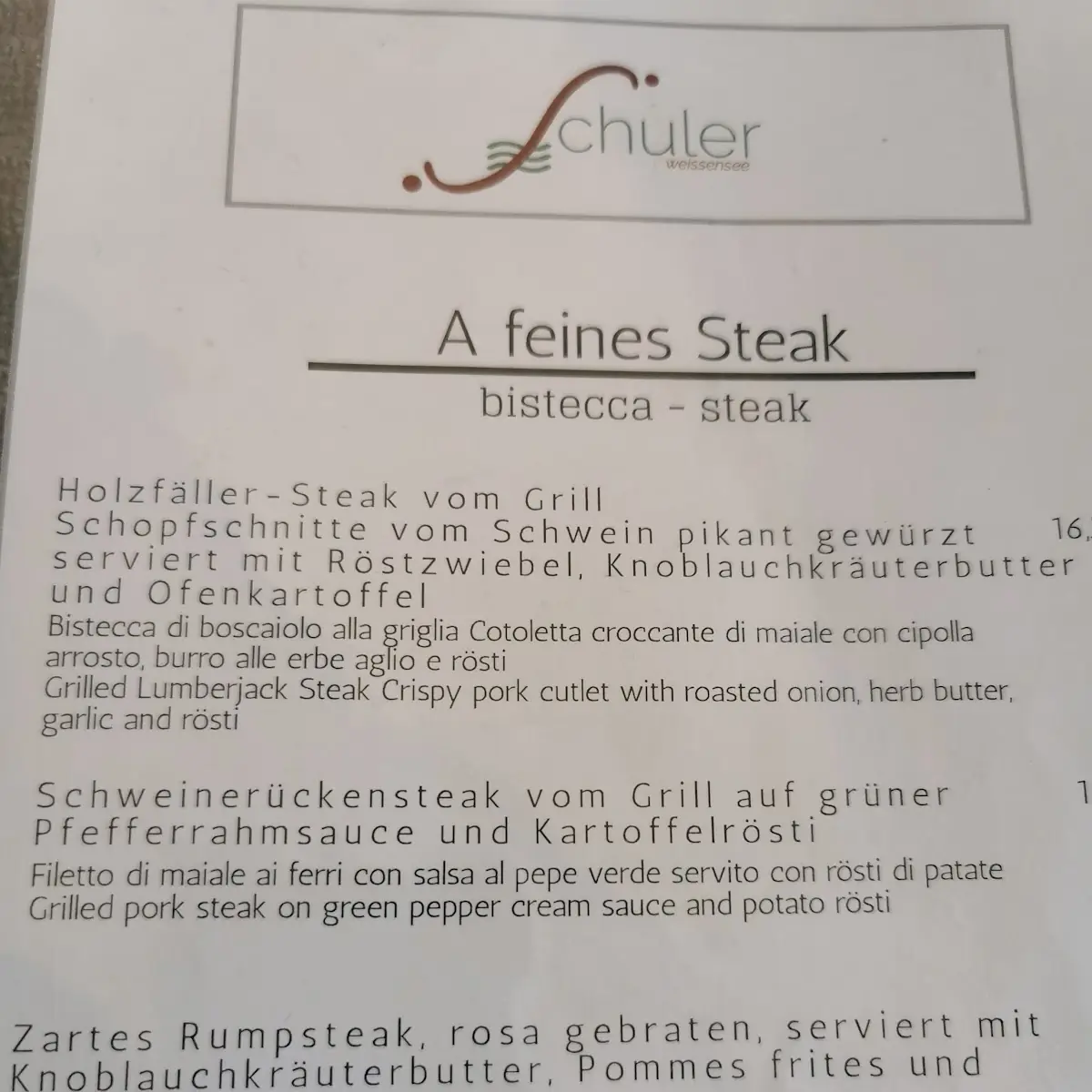 Speisekarte photo 10
