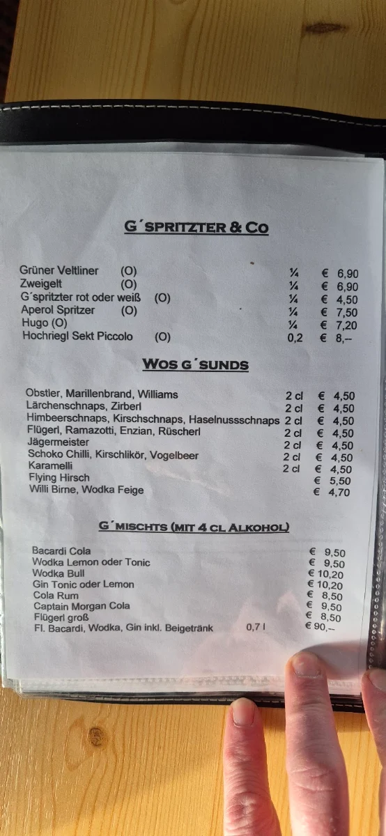 Speisekarte photo 2