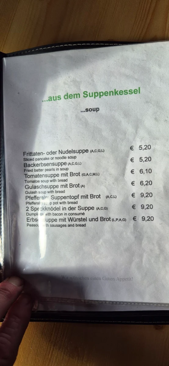 Speisekarte photo 3