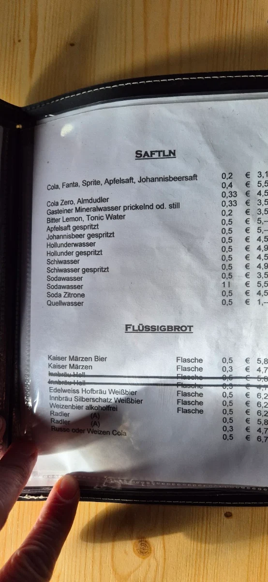 Speisekarte photo 5