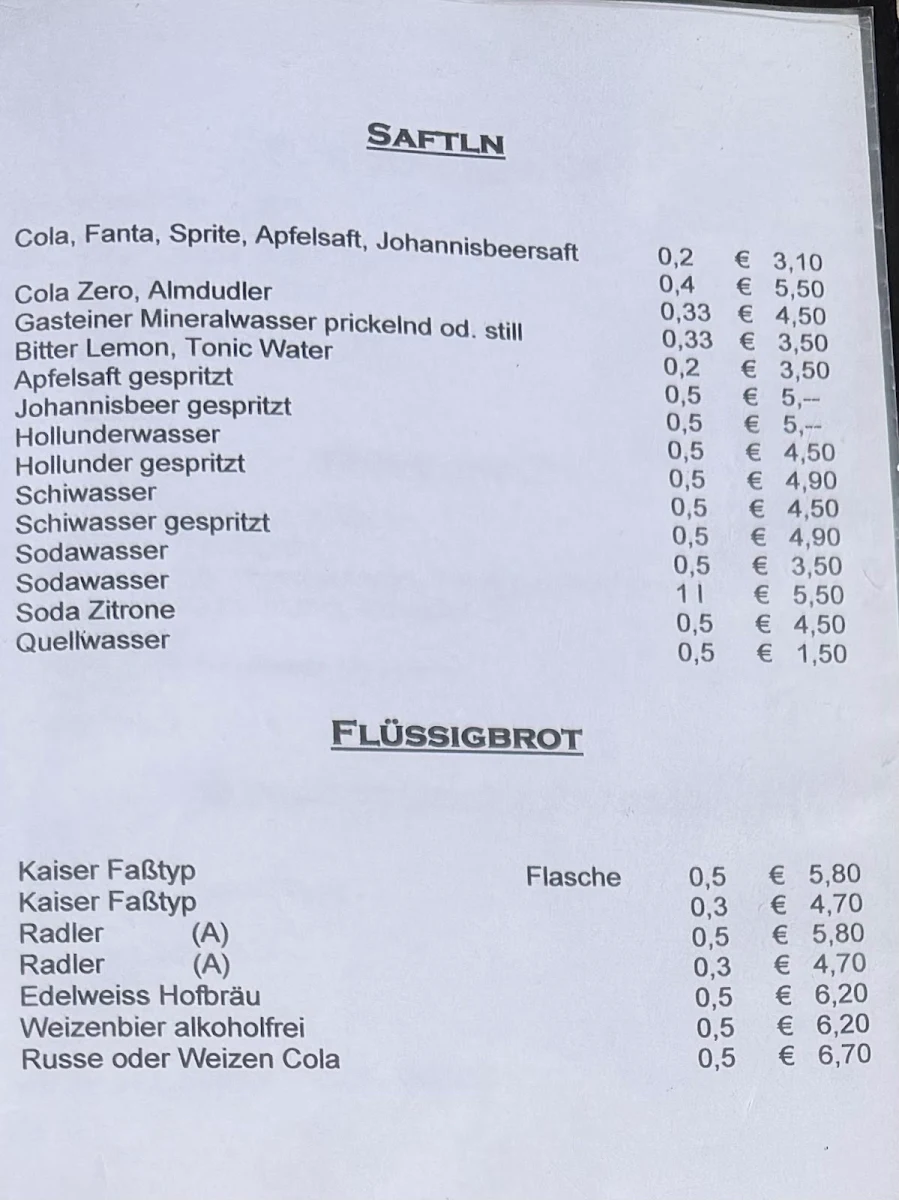 Speisekarte photo 8