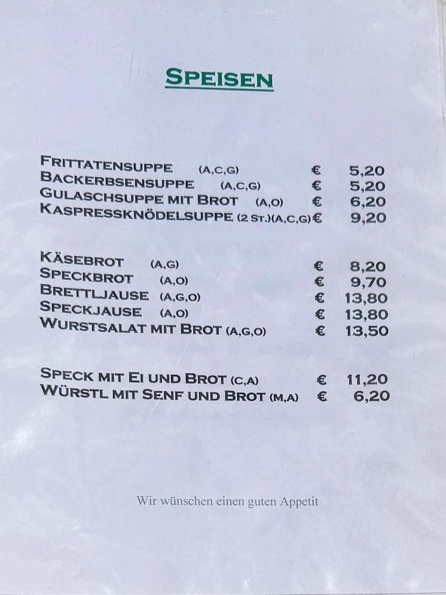 Speisekarte photo 9