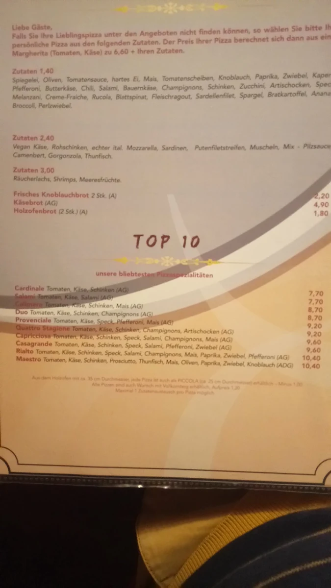 Speisekarte photo 7