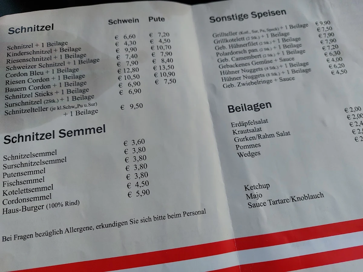 Speisekarte photo 9