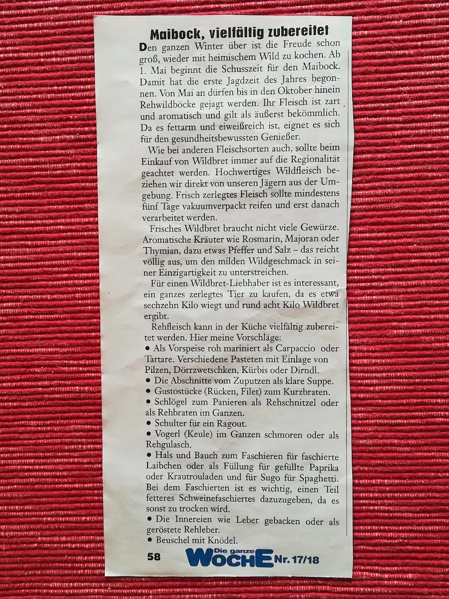 Speisekarte photo 8