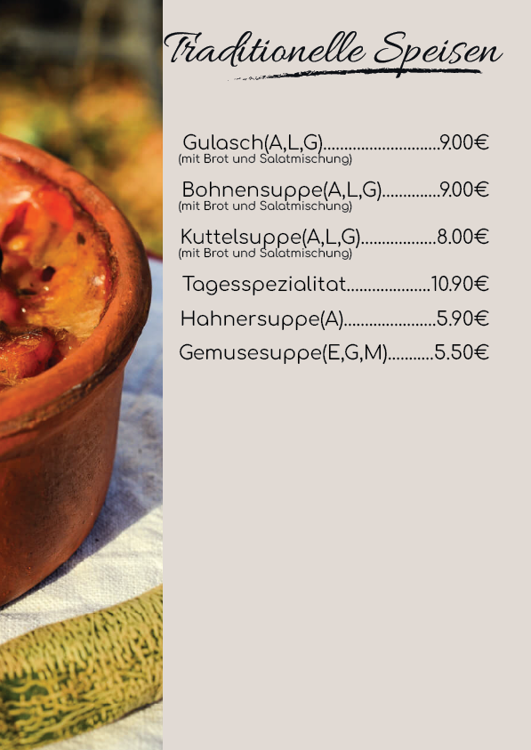 Speisekarte photo 9