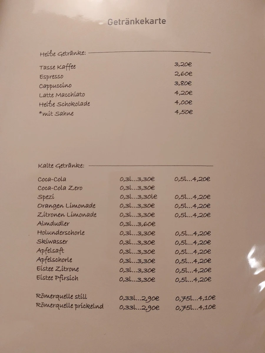 Speisekarte photo 1