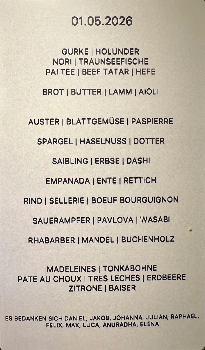 Speisekarte photo 1