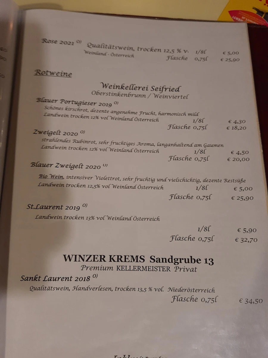 Speisekarte photo 3