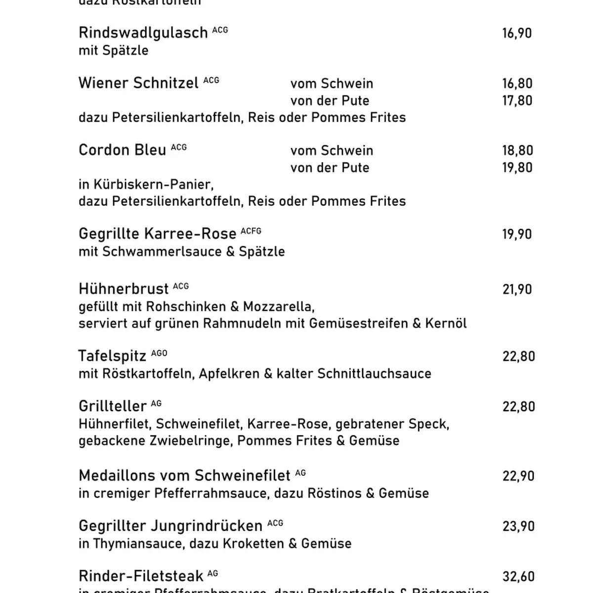 Speisekarte photo 7