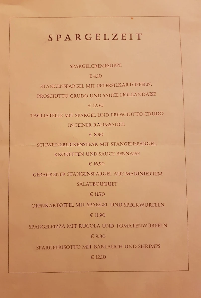 Speisekarte photo 2