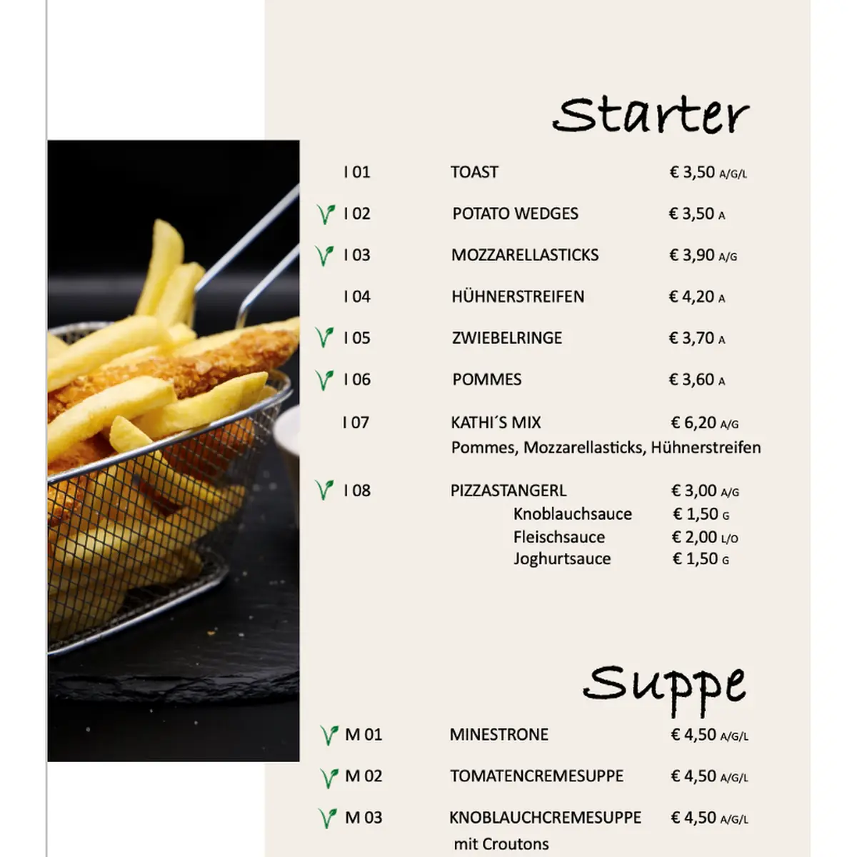 Speisekarte photo 6