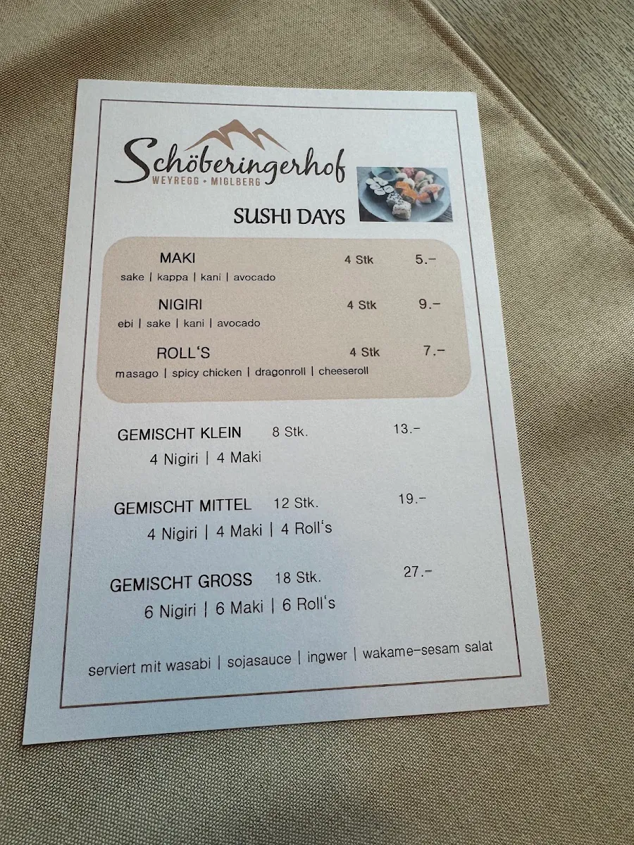 Speisekarte photo 6