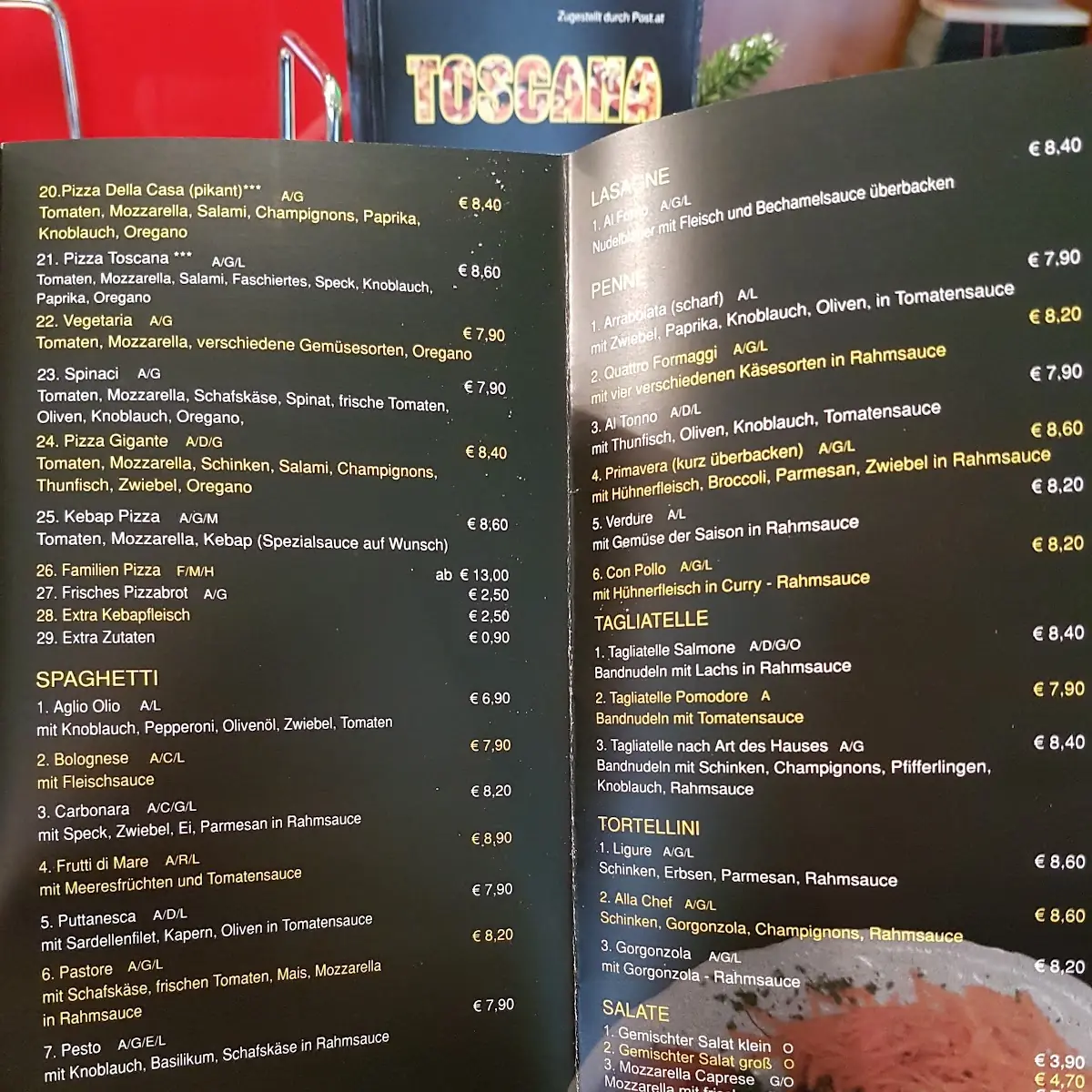 Speisekarte photo 3