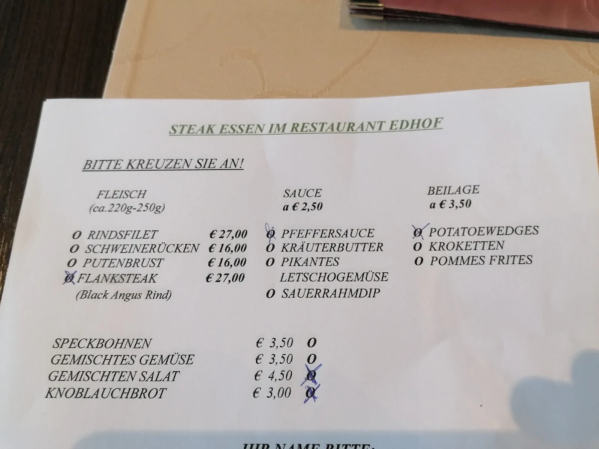 Speisekarte photo 1