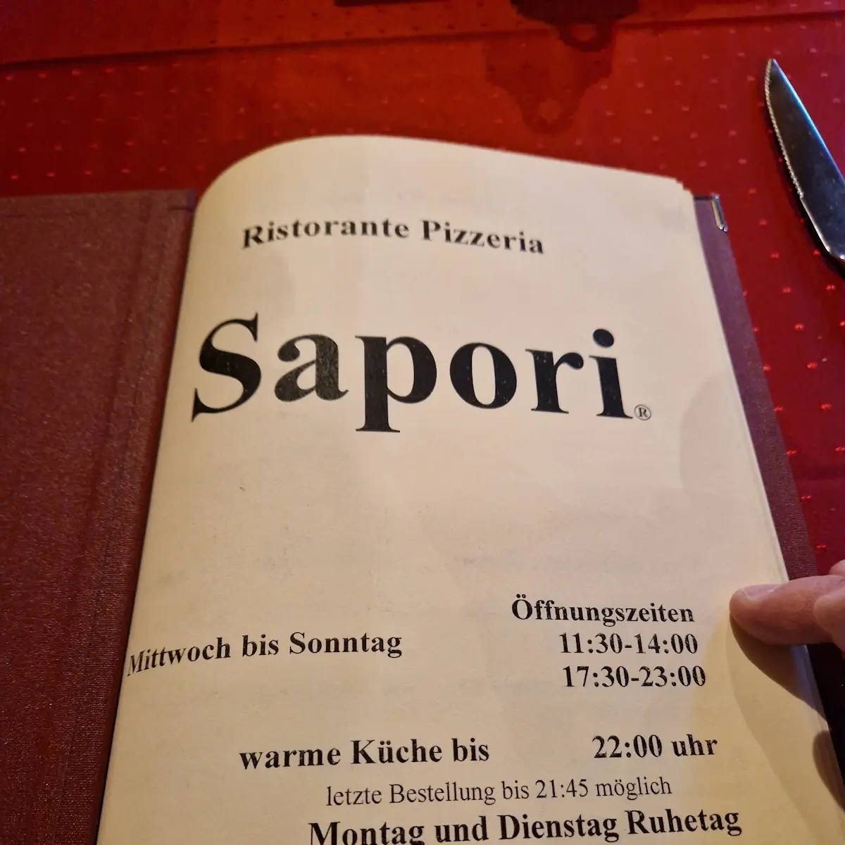 Speisekarte photo 2