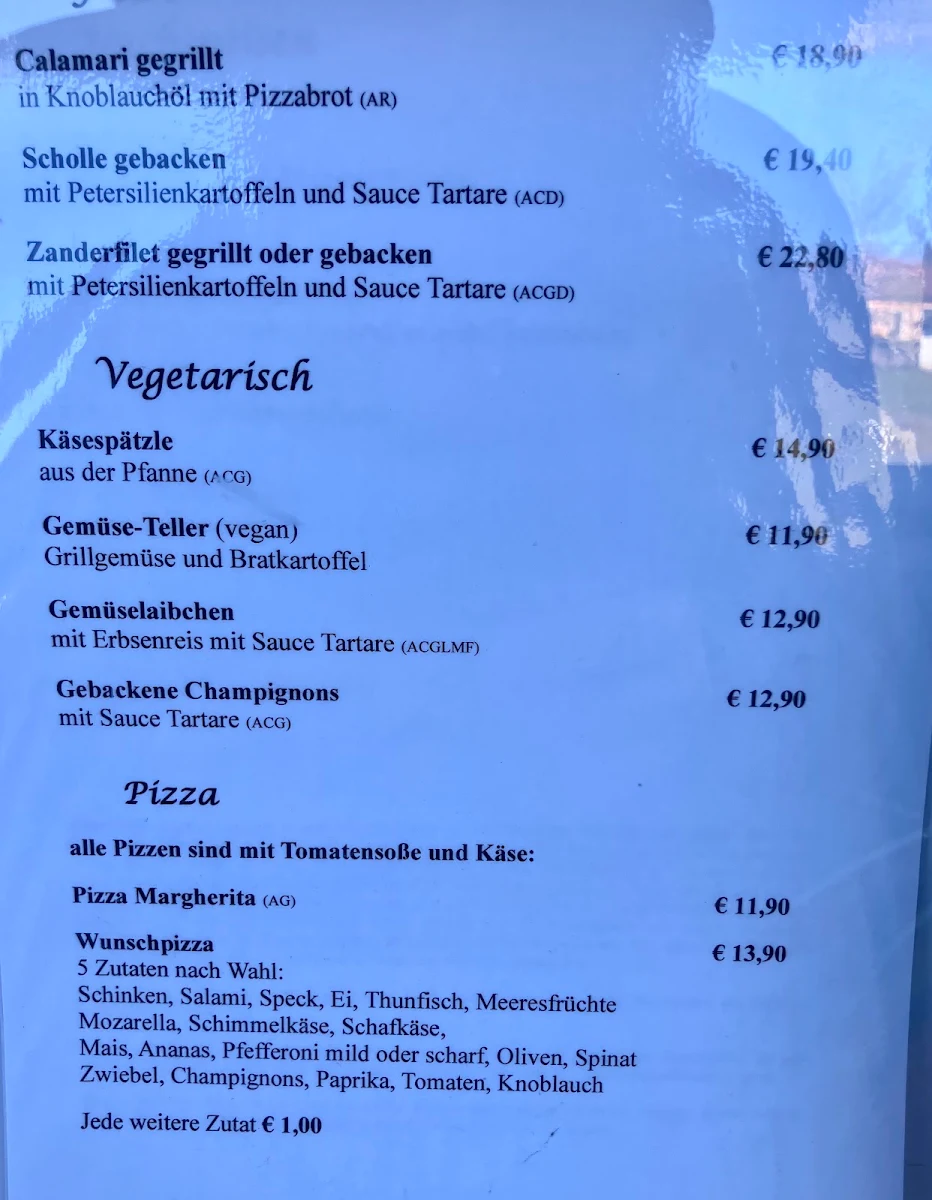 Speisekarte photo 2