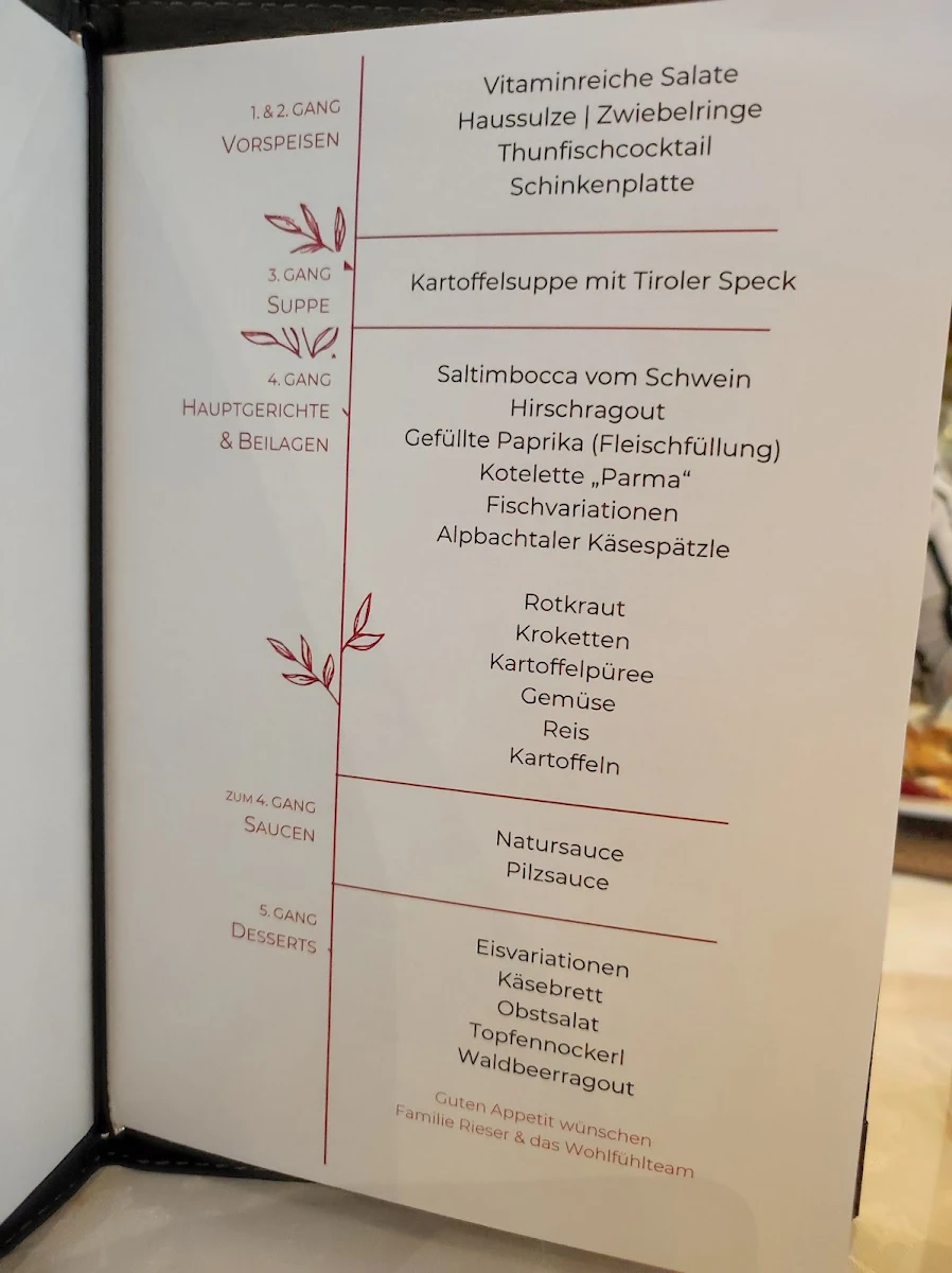 Speisekarte photo 1