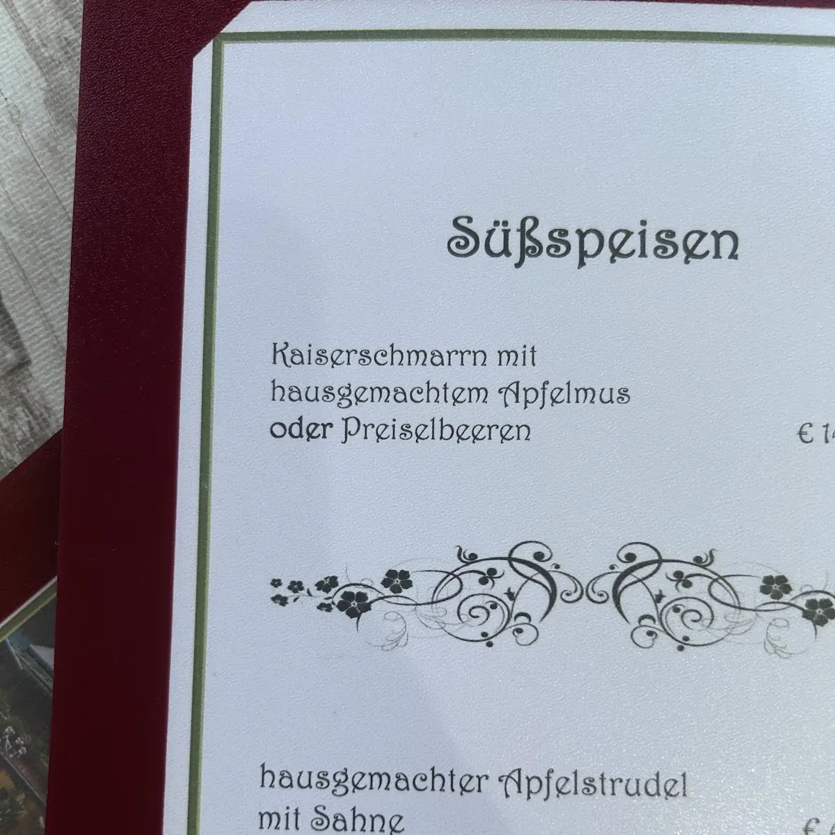 Speisekarte photo 6