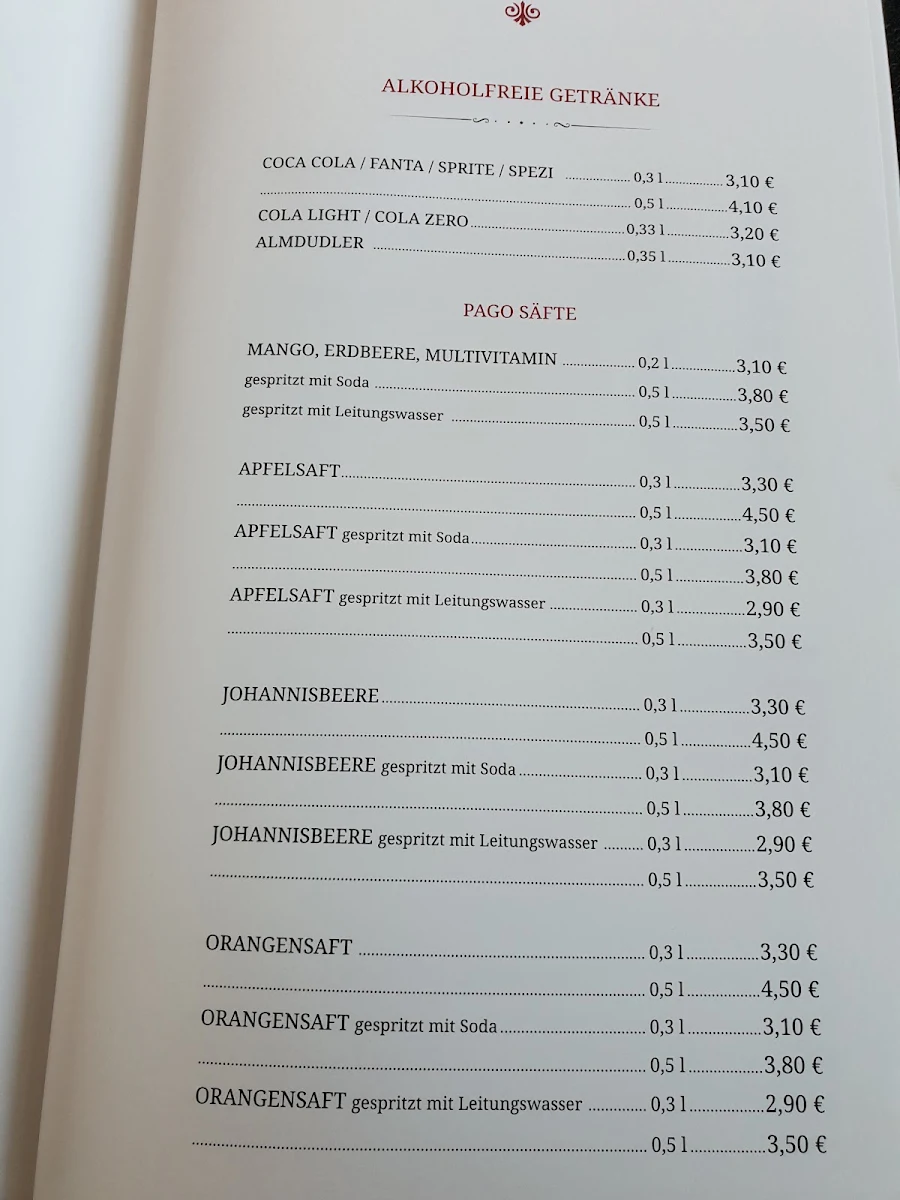 Speisekarte photo 4