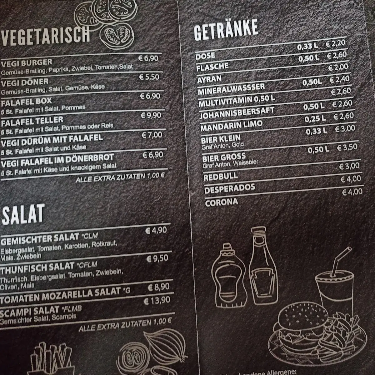 Speisekarte photo 5