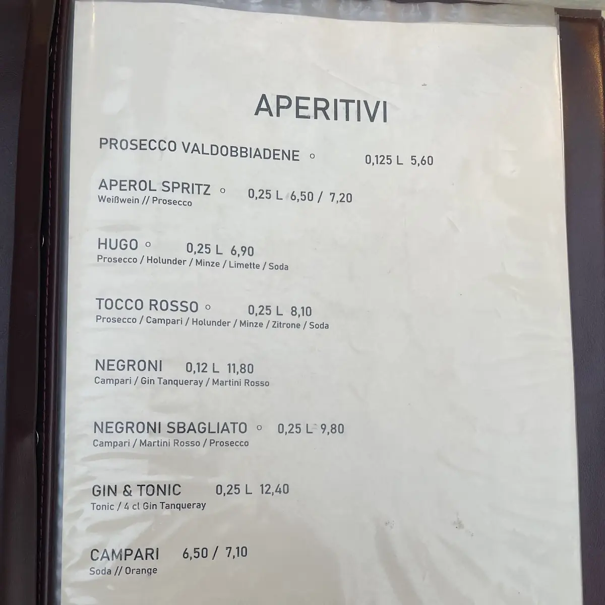 Speisekarte photo 8