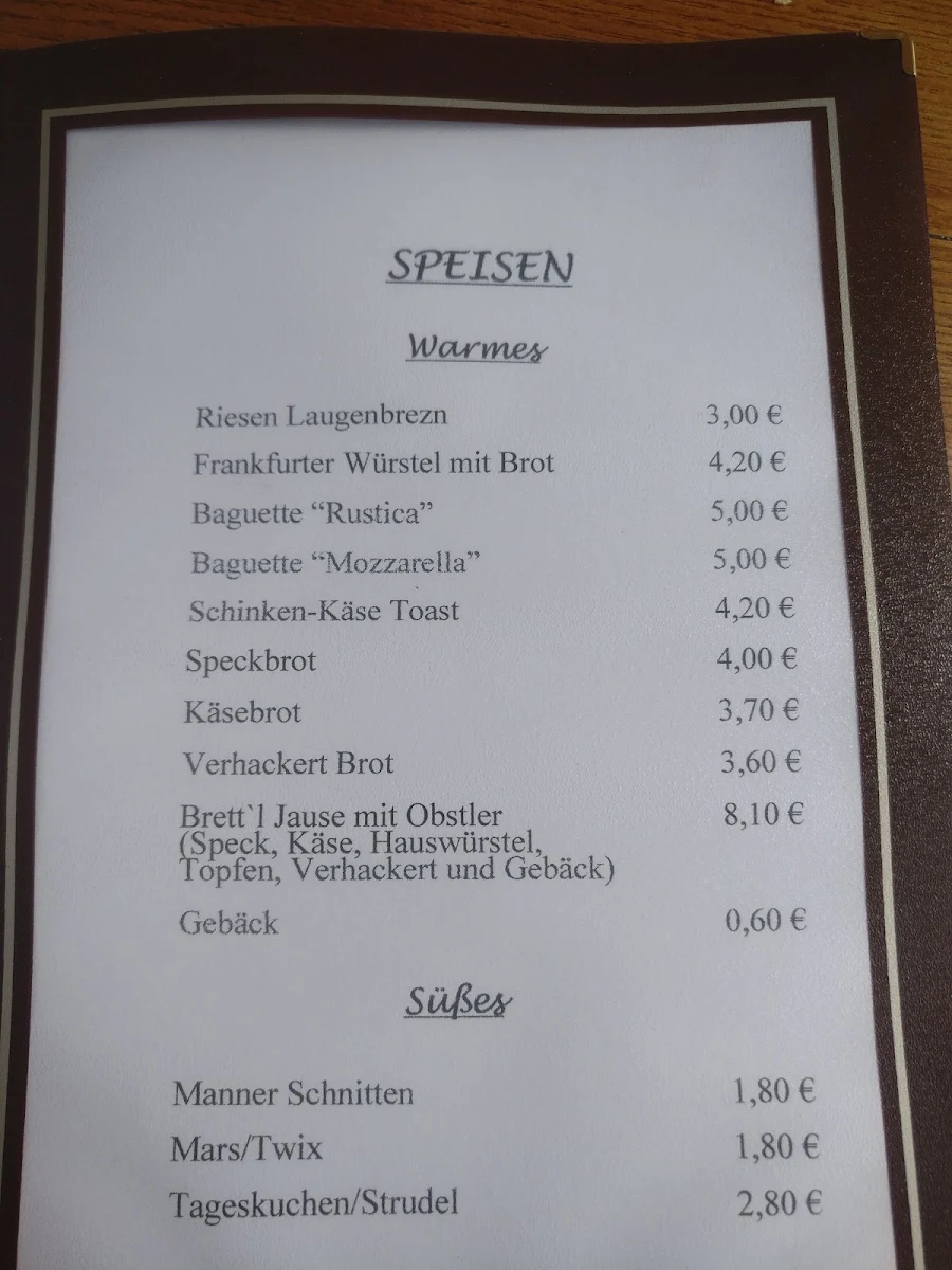 Speisekarte photo 3