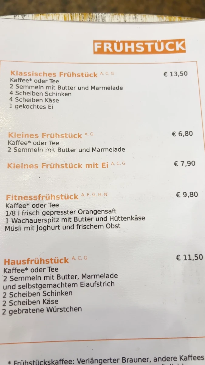 Speisekarte photo 3