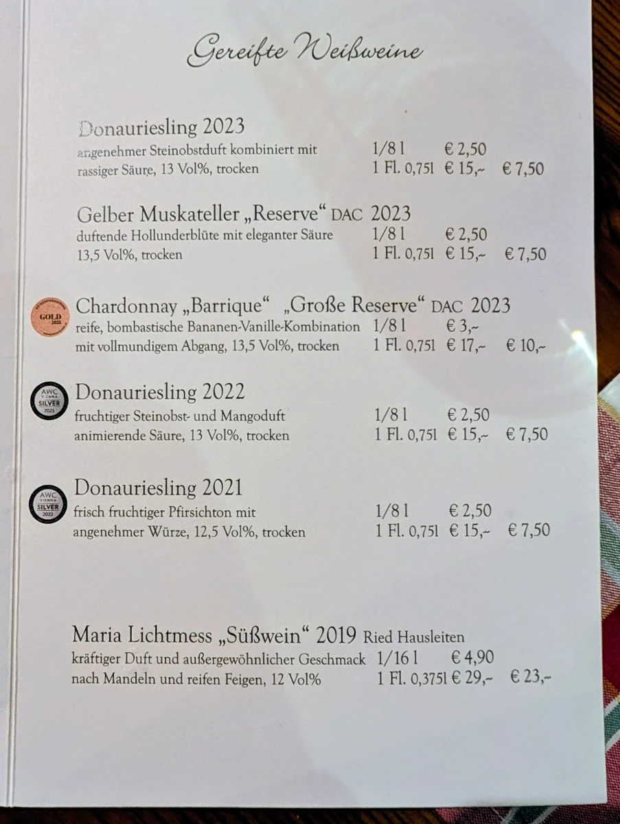 Speisekarte photo 1