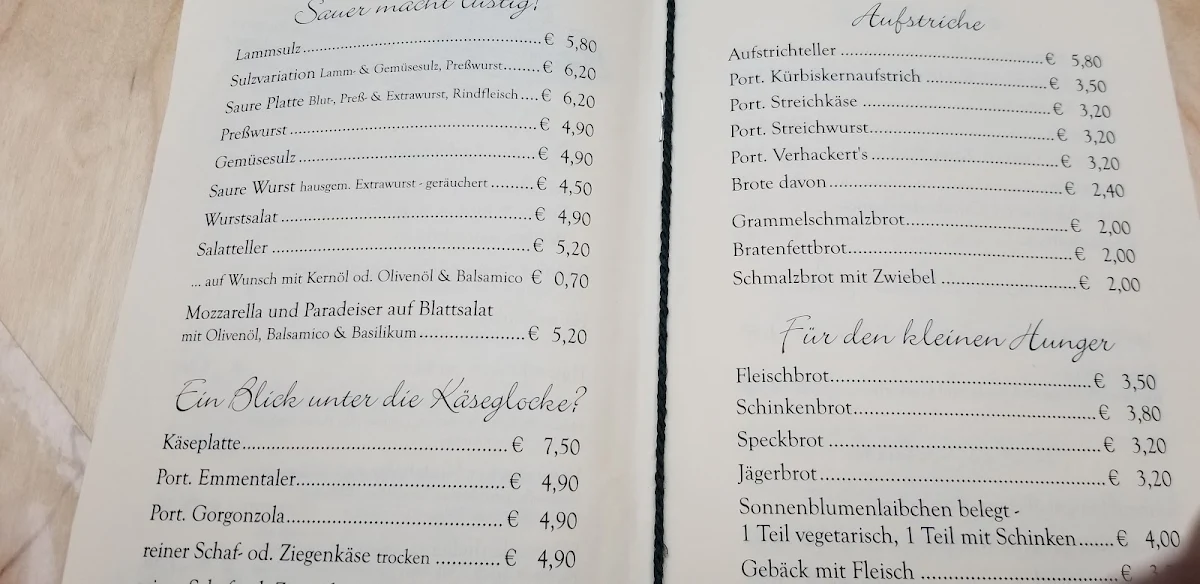 Speisekarte photo 9